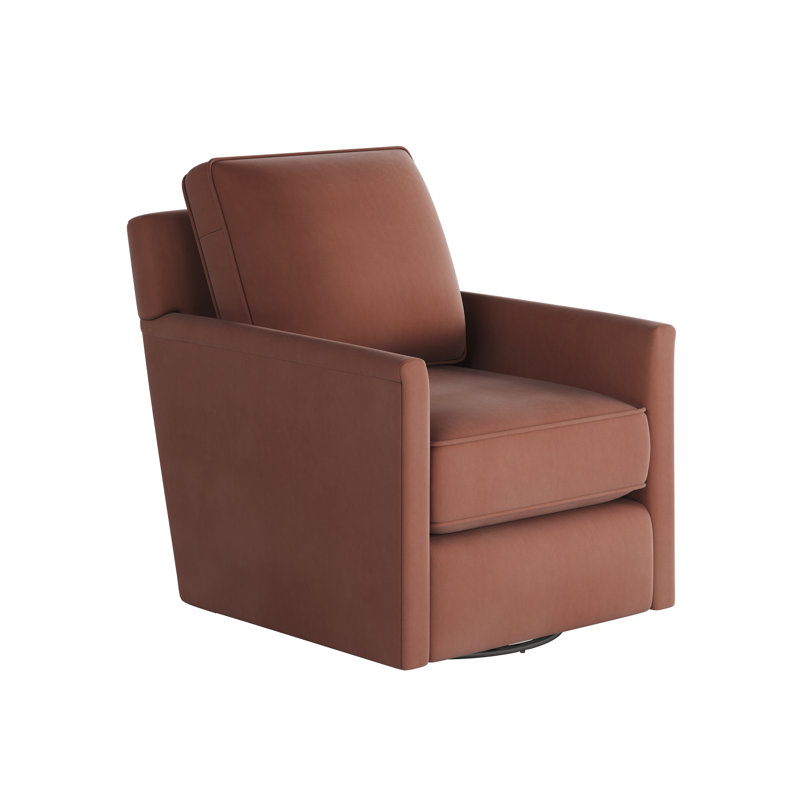 Swivel Glider Armchair, Bella Rosewood