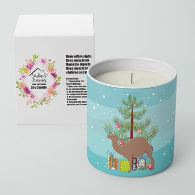 Bougie décorative de Noël en forme de chameau 10 oz