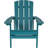 Charlestown Poly Resin Adirondack Chair - Sea Foam - All Weather - Indoor/Outdoor - Set Of 2-92758994