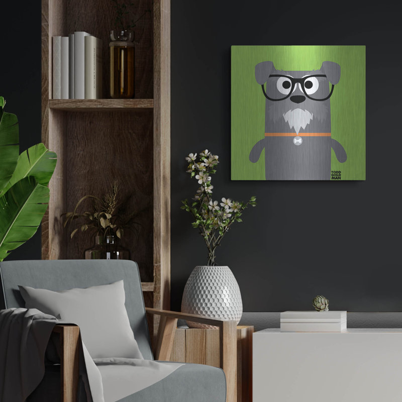 «Bow Wow Schnauzer» par Todd Art, H 24 po x l 24 po