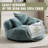 Jaquarion 42.52'' Wide Compression Barrel Chair-1287790845
