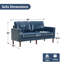 Causeuse classique 65 po-120921523