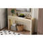 Console rustique abricot avec tiroir cannelé et placage frêne, résistante à l'usure, charge maximale du plateau : 100 kg (220 lb), charge maximale d'une table d'entrée : 11 kg (25 lb), placage en bois massif, idéale pour un décor bord de mer.