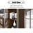Dark-coffee Solid Wood + Glass Display Cases