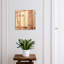 Key cabinet, Opens to the left, 30x30x5, Black, Wooden panels with natural grain, 