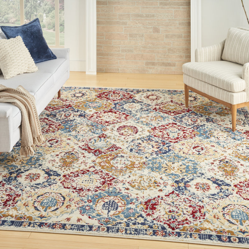 Martese Oriental Indoor Rug, Rectangle 7'10" x 9'10"