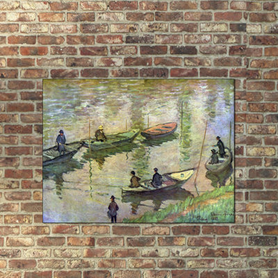 Claude Monet - Wrapped Canvas Painting