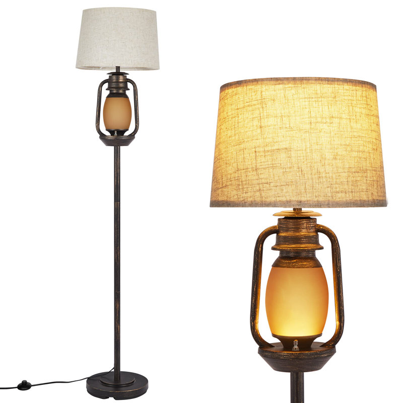 Lampe sur pied traditionnelle 66 po Bucholz