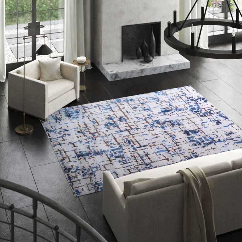 Antolini Flatweave Abstract Area Rug, Rectangle 8' x 10'