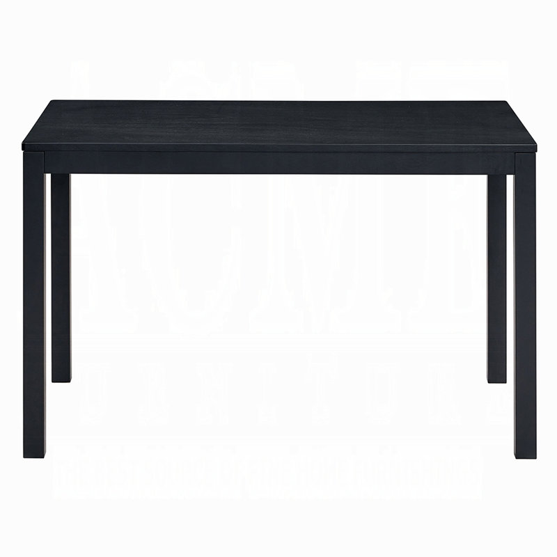 Beautiful Dining Table 1Pc Wooden Furniture, Contemporary Formal, Black