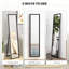 Seriana Polystyrene Rectangle Floor Mirror-1569992760