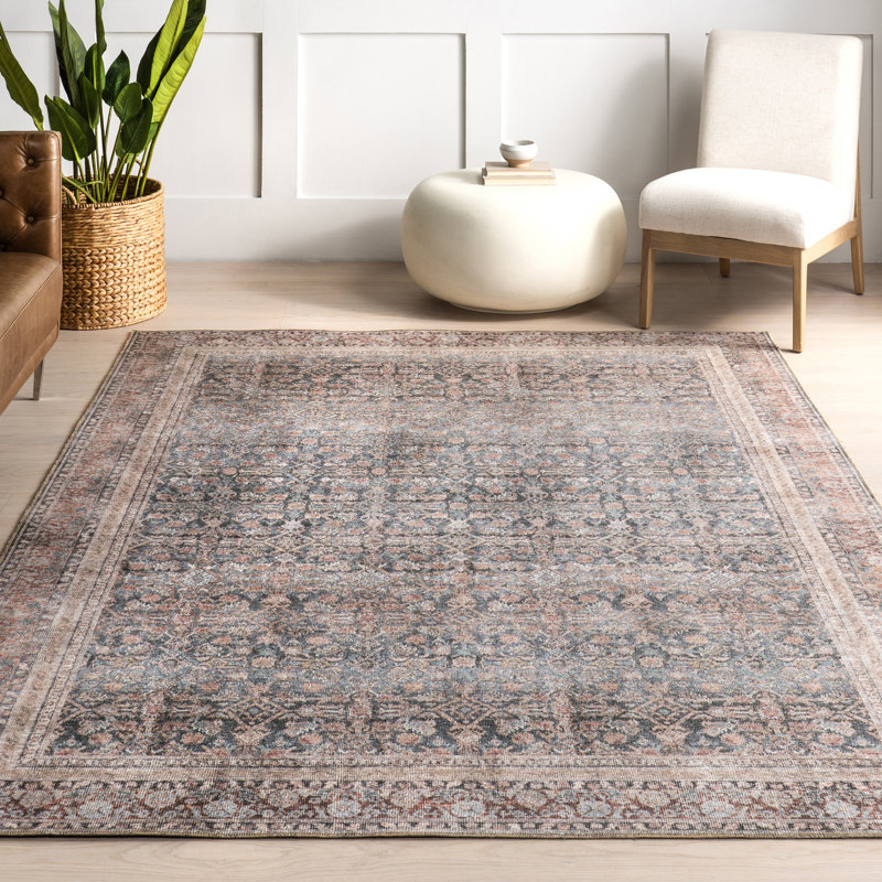 Tapis en mélange de jute de polyester Jeccica, Rectangle 10 pi x 13 pi