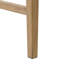 Norma Stool with Solid Wood Frame