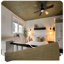 Planches de plafond en mousse et bois collé 39 po x 6 po-116788014