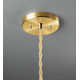 Fallon Single Light Ceramic Dimmable Pendant