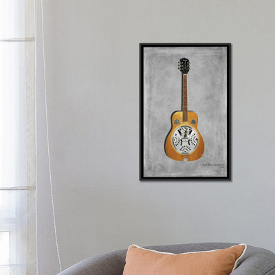 « gretsch cho-bro espagnol, 1970 », impression sur toile tendue
