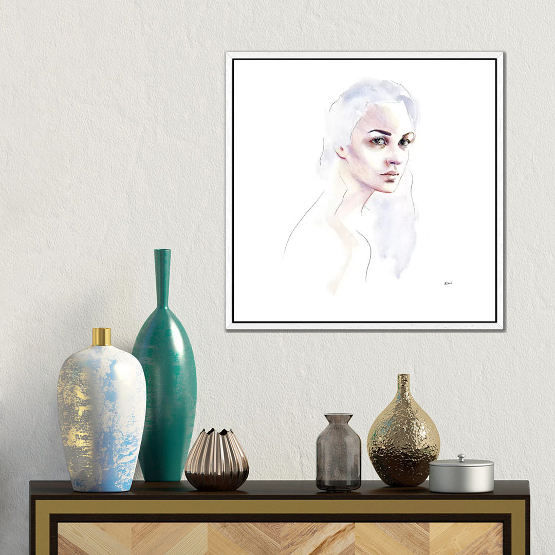 Cloud Hair von Heart Of Lily - Galerie-verpackte Leinwand Giclée auf Leinwand