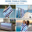 Grande serviette de plage surdimensionnée en microfibre 35 x 70 pouces
