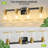 Milasia Modern Dimmable Bathroom Vanity Light With Cone Clear Glass Shade-1340002014-1335395341