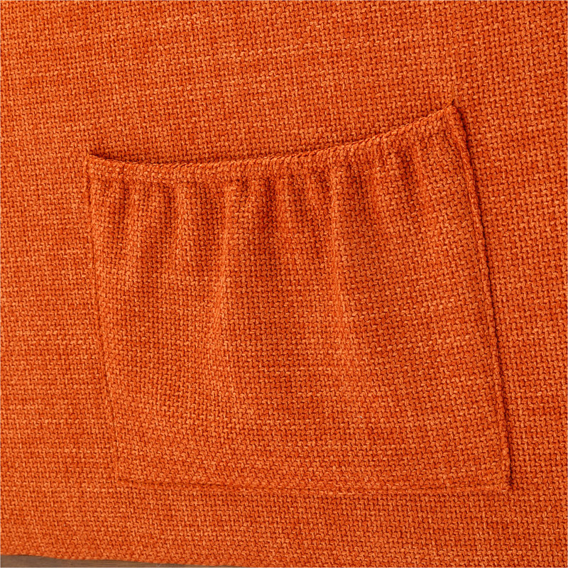 Chaise berçante de salon, Orange