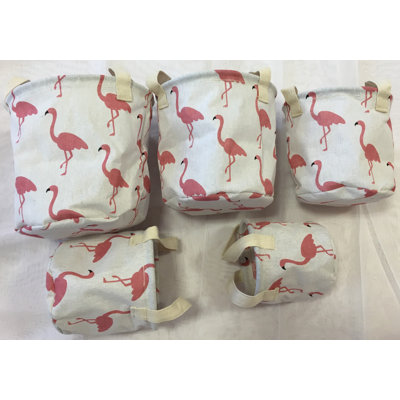 17 Stories Fabric Decorative Basket