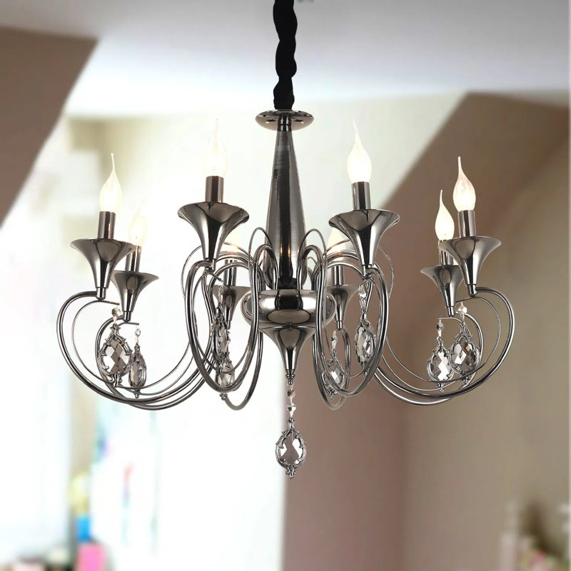 6 - Light Candle Style Chandelier