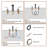 Widespread 2-handle Bathroom Faucet with Drain Assembly-92370901