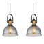 3 - Light Matte Black Pendant