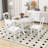 Moneke 5-Piece Dining Table Set, Wooden Kitchen Table with 4 Chairs