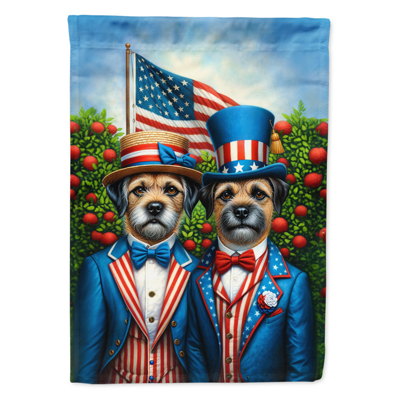 Drapeau «All American House», Border Terrier