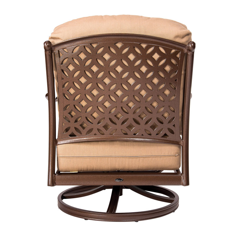 Casa Outdoor Swivel Lounge Chair, Graphite