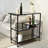 Gregoriana Mirror Bar Serving Cart-788597538