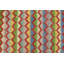 Tapis bleu / rouge / vert en laine tissé à la main Kemauri