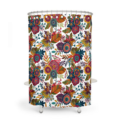 Floral Shower Curtain