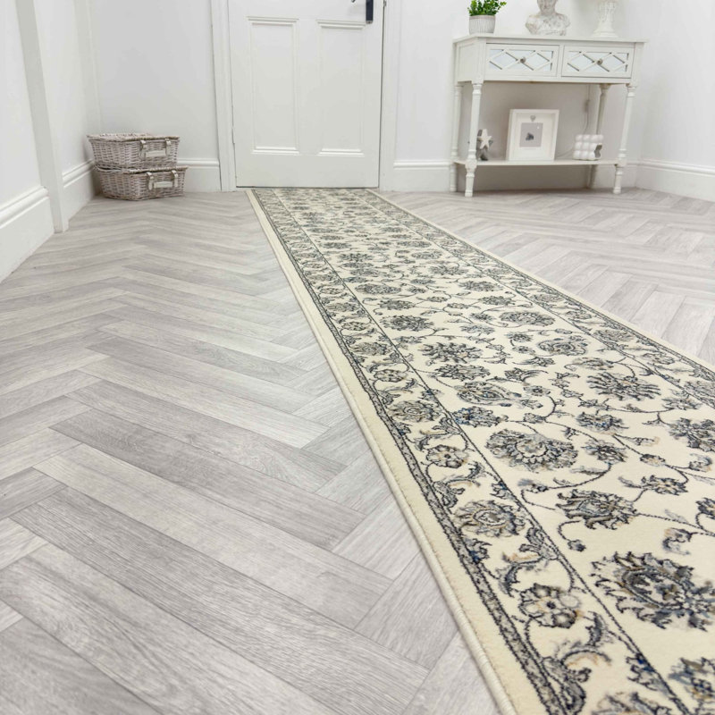 Runner Floral Area Rug, Runner 66 x 210 cm