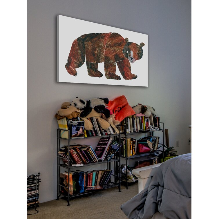 Marmont Hill Baby Bear Character Animals Canvas Art