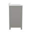 Meuble-lavabo de salle de bain avec lavabo encastré, armoire et tiroir-914267713-914267742