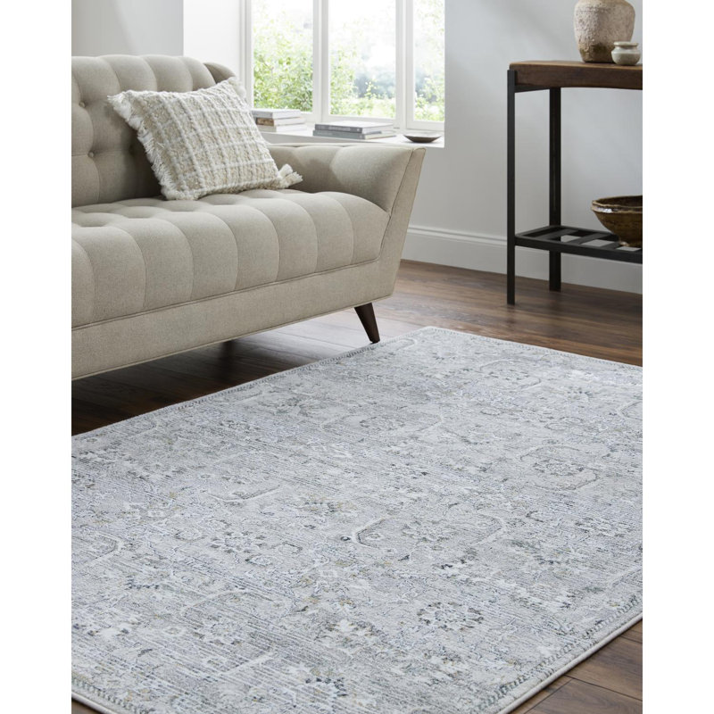 Almudena Machine Woven Indoor Rug, Rectangle 5'3" x 7'