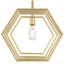 Luminaire suspendu géométrique à 1 lumière Ashton-31904265