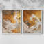Série ABSTRACT CDxxv - reproduction encadrée de qualité supérieure - prête à être accrochée - aucun clou requis - aucun clou requis-108032192-108032190