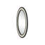 Deanna Raffia Framed Wall Mirror