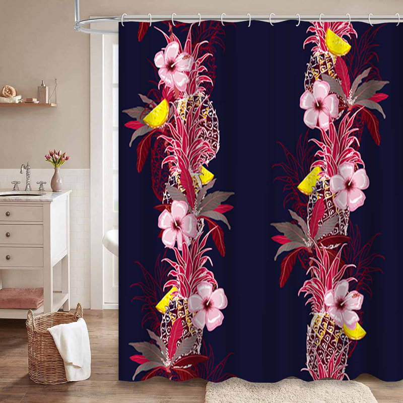 Rideau de douche Beautiful Summer, L 72 po x l 78 po