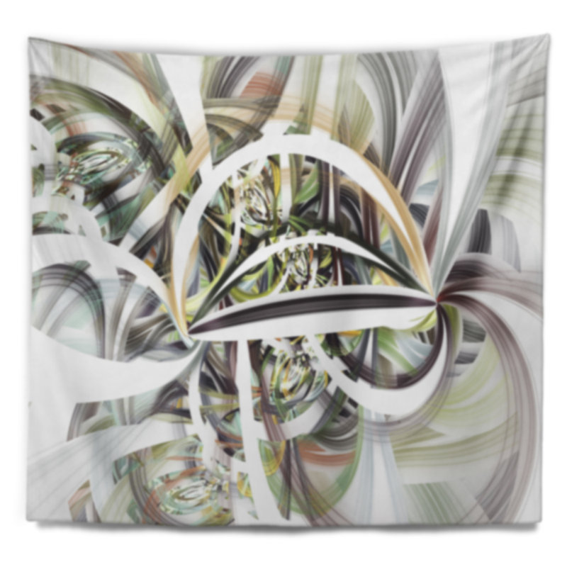 Polyester Tapestry, 78" H x 92" W