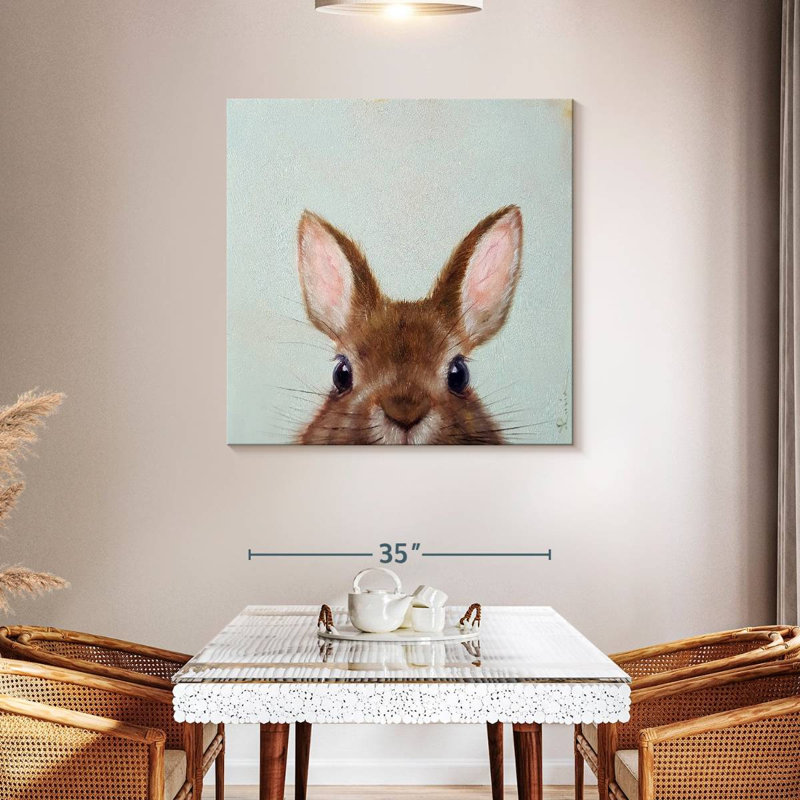Crowle Peek A Boo Bunny, H 39 po x l 39 po
