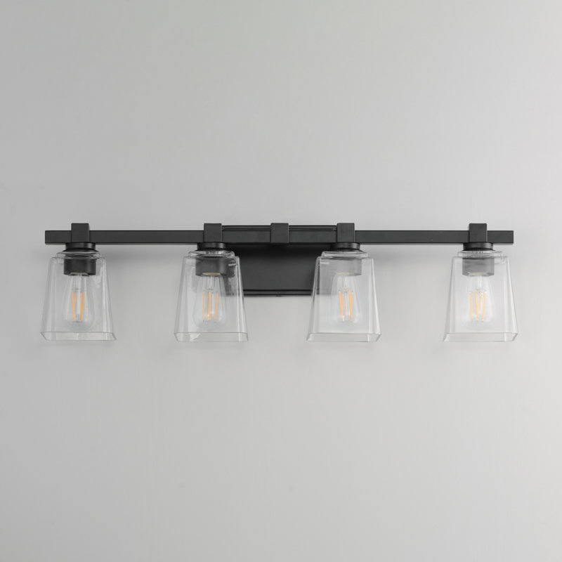 Cubos-Wall Sconce, Black
