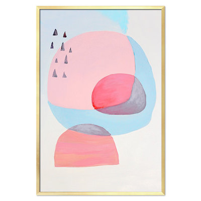 Abstraction - Wrapped Canvas Painting