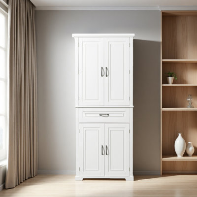 Bathroom Storage Cabinet With Doors And Drawer