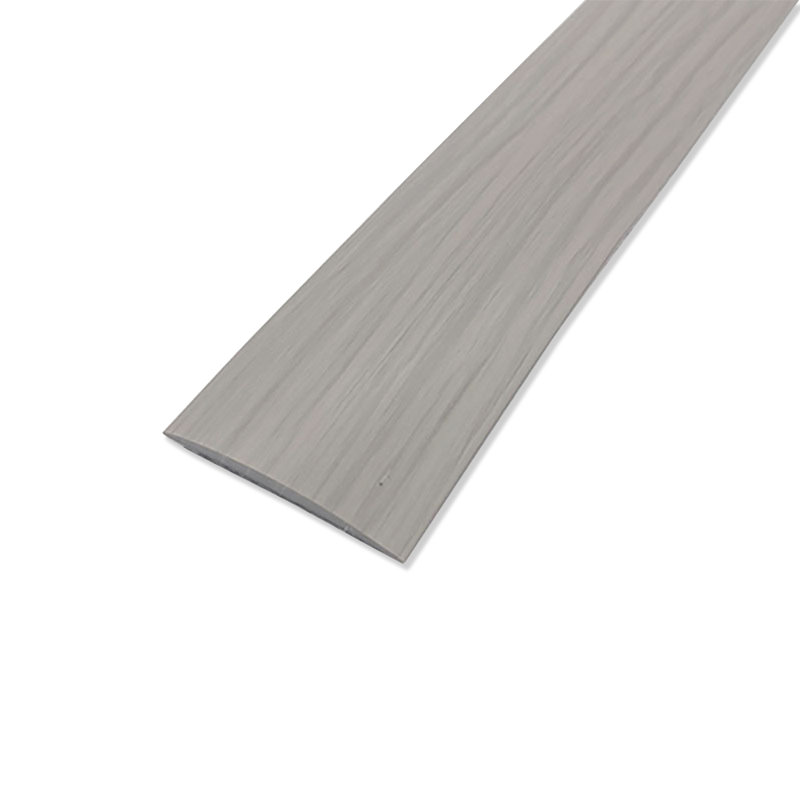 Bande de transition pour plancher avec boucle plate grain de bois gris 1,6 po * 39,4 po / 1,6 po * 118,2 po / 1,6 po * 197 po