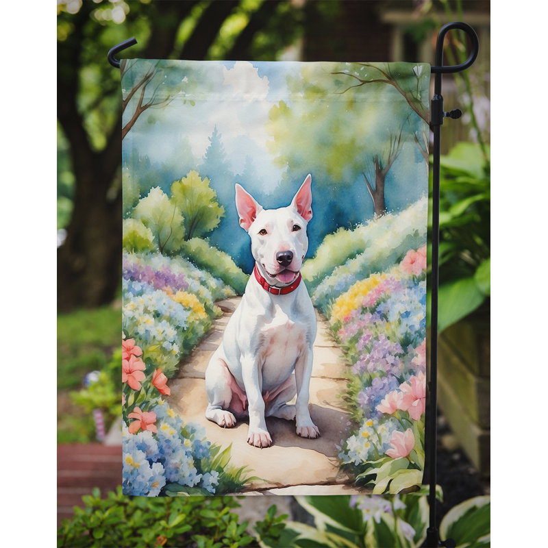 Drapeau de jardin en polyester à double face H 15,5 po x l 11,25 po Tamiera