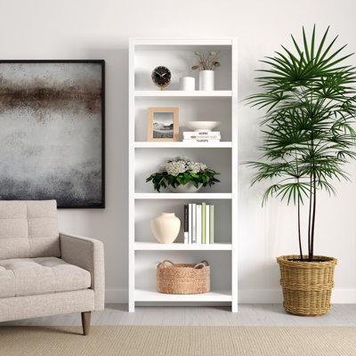 Ardicoan 31.75" W x 80" H x 12" D Bookcase